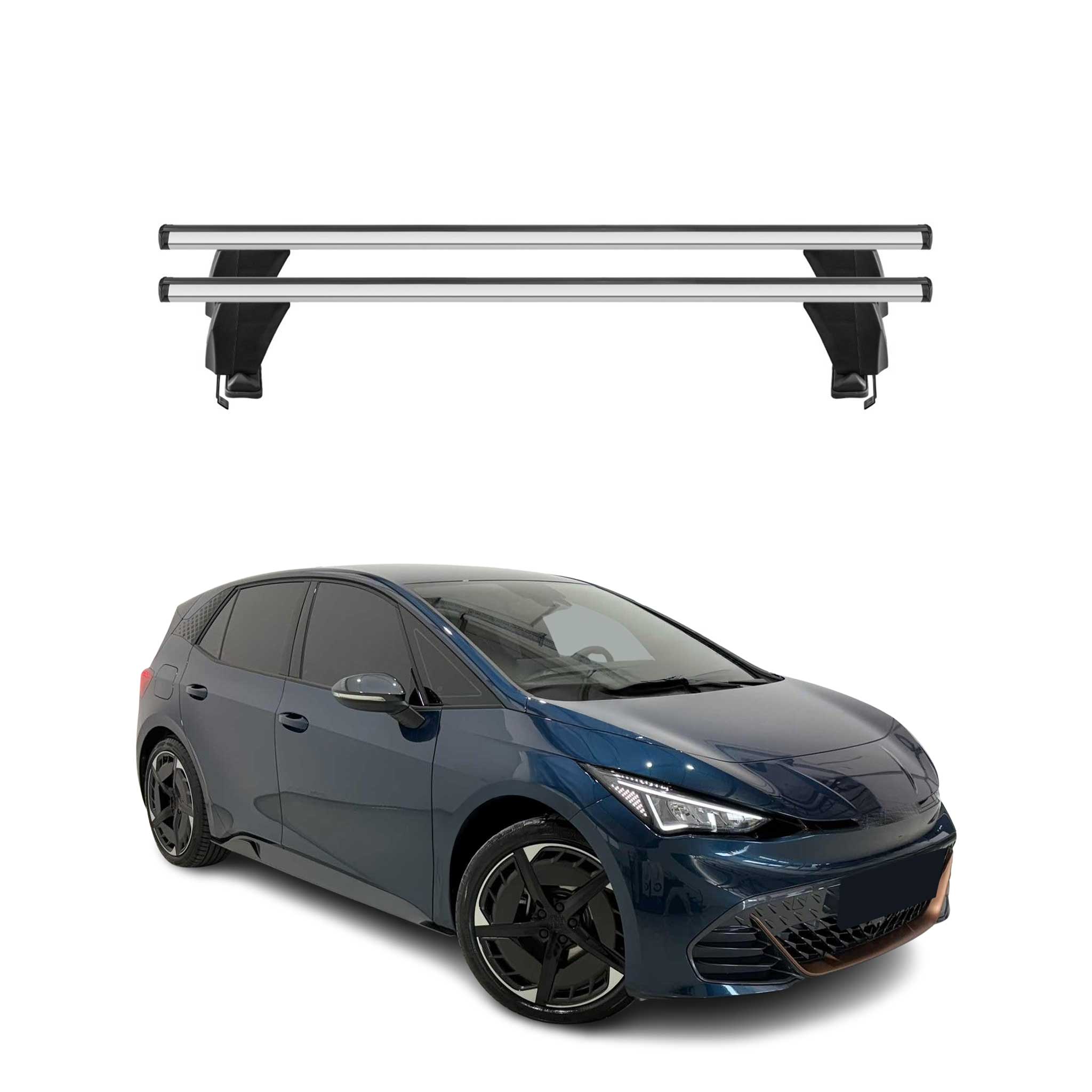 Menabo Dachträger Grundtäger für Cupra Born 2024-2026 FL 50kg Alu Silber 2 tlg