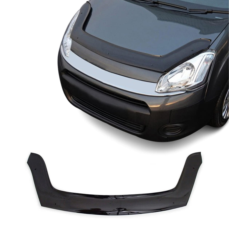 Motorhaube Deflektor Insektenschutz für Peugeot Partner Tepee 2008-2018 Dunkel