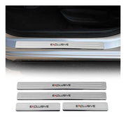 Einstiegsleisten Schweller Exclusive für Citroen C1 C3 C8 DS4 C-Crosser Chrom 4x