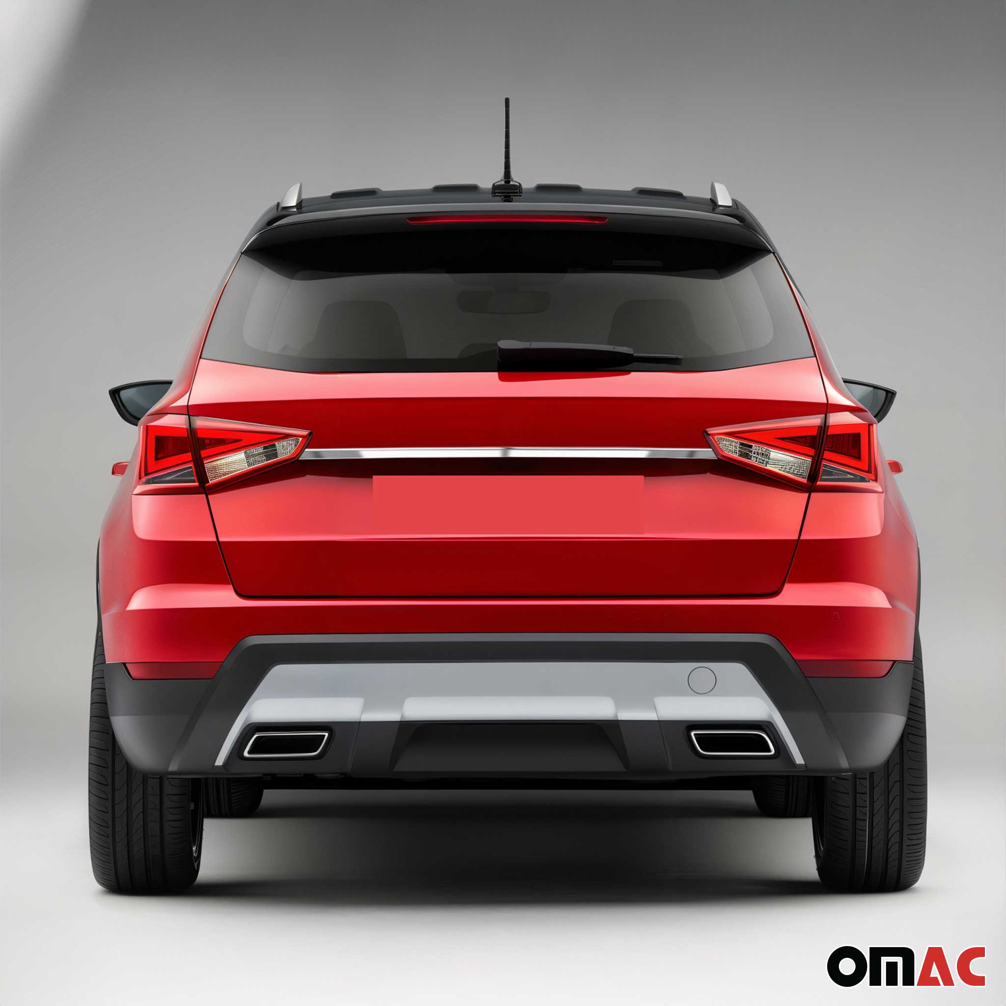 Kofferraumleiste Heckleiste für Seat Ateca 2016-2026 Untere Chrom Edelstahl