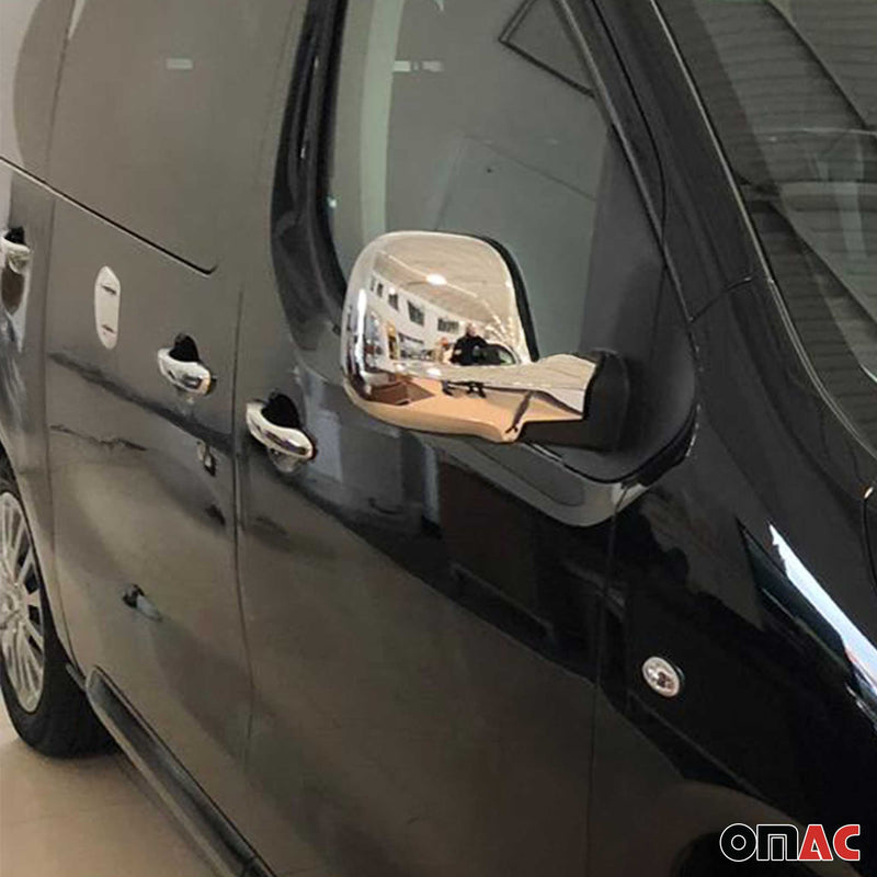 Türgriff Blende Türgriffkappen für Toyota Proace Verso 2016-2024 4Tür Chrom 8x