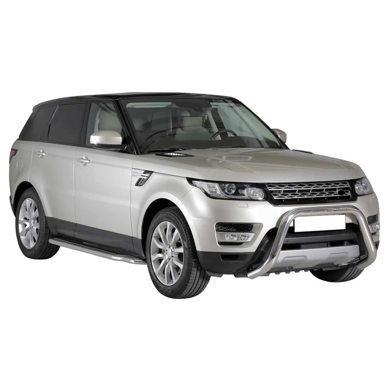 Frontbügel Frontschutzbügel für Range Rover Sport 2014-2017 ø76mm Stahl Silber