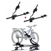 Fahrradträger Farad P-Style Dachfahrradträger bis 25 kg ABE Stahl 2tlg Schwarz