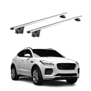 Dachträger Grundtäger für Jaguar E-Pace 2018-2024 100kg Alu Silber 2tlg ABE