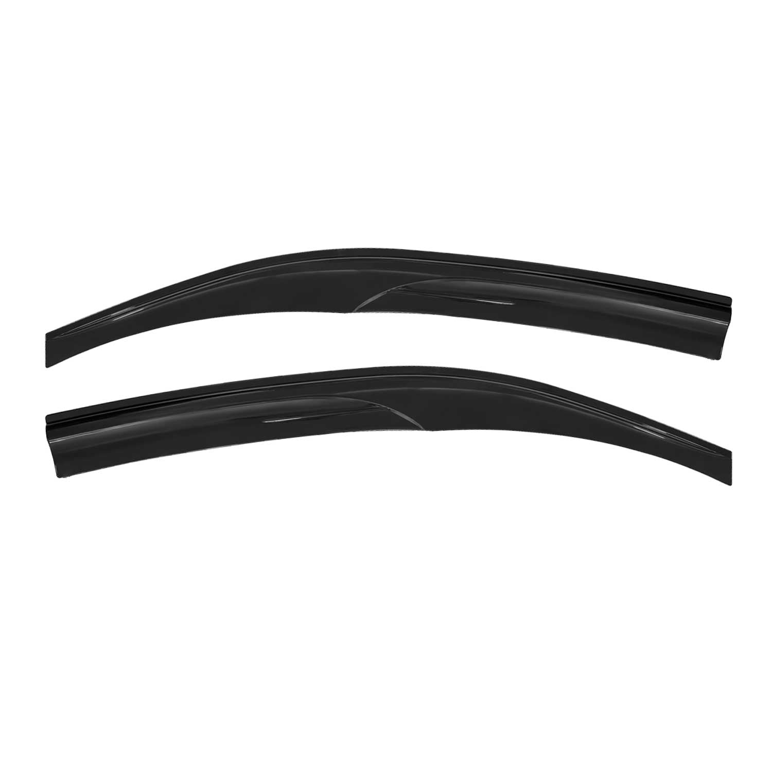 2x Windabweiser Regenabweiser für Peugeot Rifter 2018-2026 Acryl Dunkel