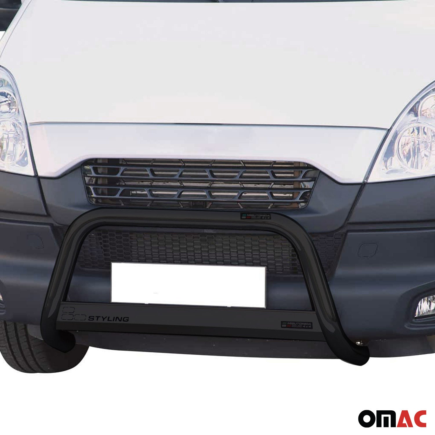 Frontbügel Frontschutzbügel für Iveco Daily 2012-2014 ø63mm Stahl Schwarz Schutz