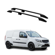 Dachreling Dachgepäckträger für Mercedes Citan 2012-2021 L2 Langer Alu Schwarz