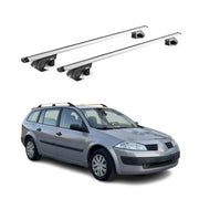 Dachträger für Renault Megane II III Kombi 2002-2016 90kg Alu Silber 2x ABE
