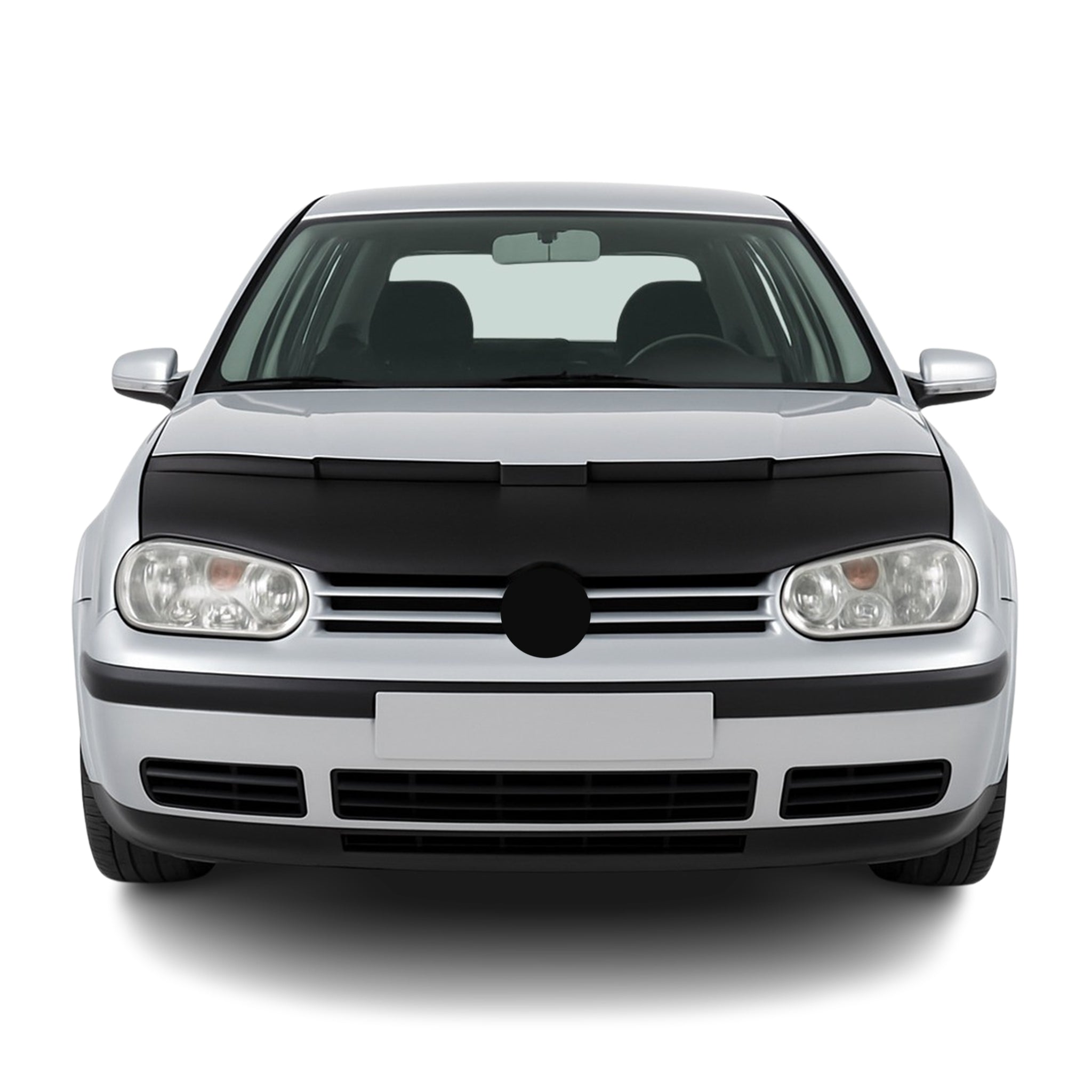 Haubenbra Steinschlagschutz Bonnet Bra für VW Golf 1997-2003 Schwarz Halb