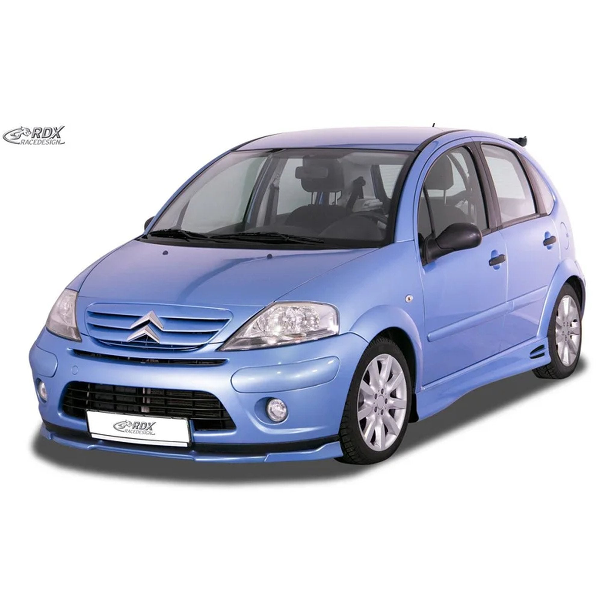 RDX Frontspoiler Vario-X für Citroën C3 Facelift 2005-2009 Polyurethan TÜV