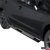 Edelstahl Seitenschweller Schwellerrohre für Subaru XV 2012-2024 Schwarz
