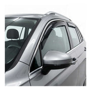 Windabweiser Regenabweiser für VW Jetta 2010-2018 Dunkel Acryl 2tlg
