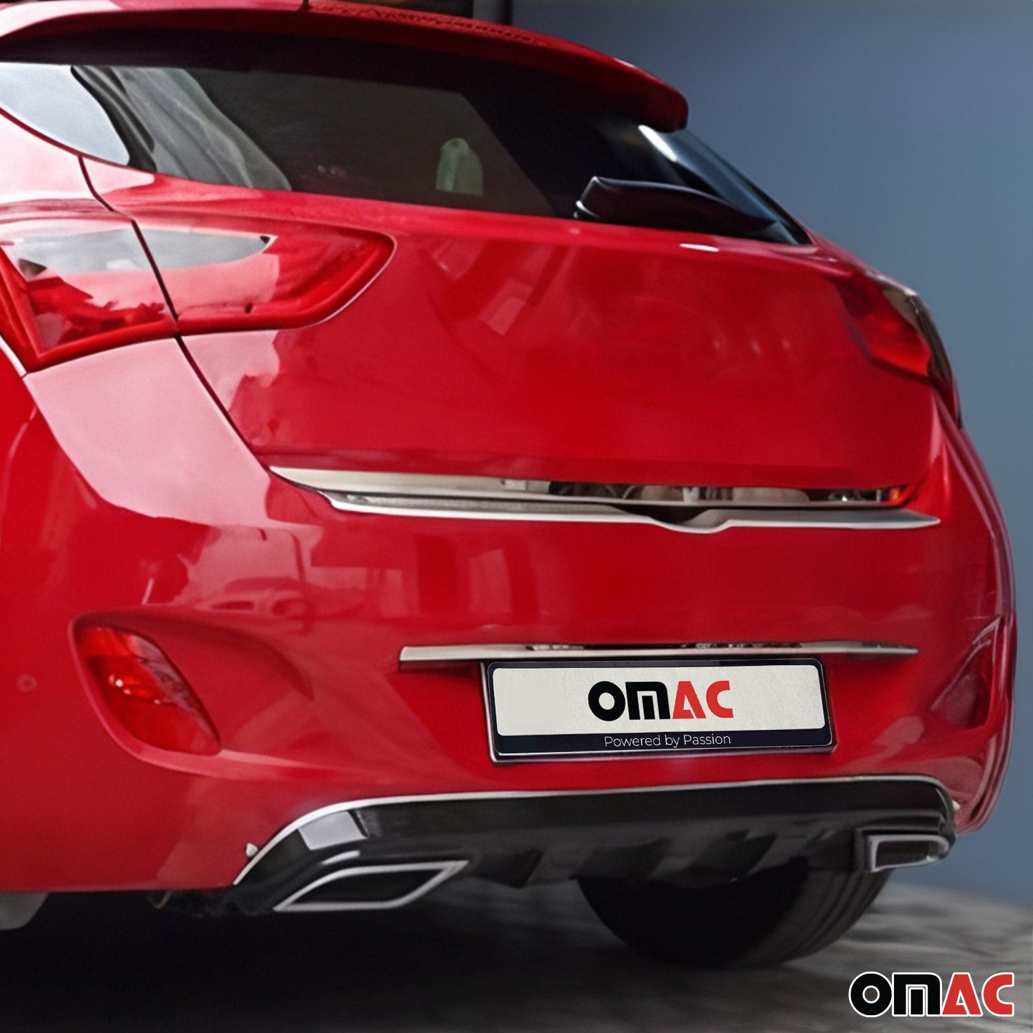 Kofferraumleiste Heckklappe Leiste für Hyundai i30 2012-2017 Edelstahl Chrom