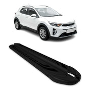 Trittbretter Seitenschweller Seitenbretter für Kia Stonic 2017-2026 Alu Schwarz