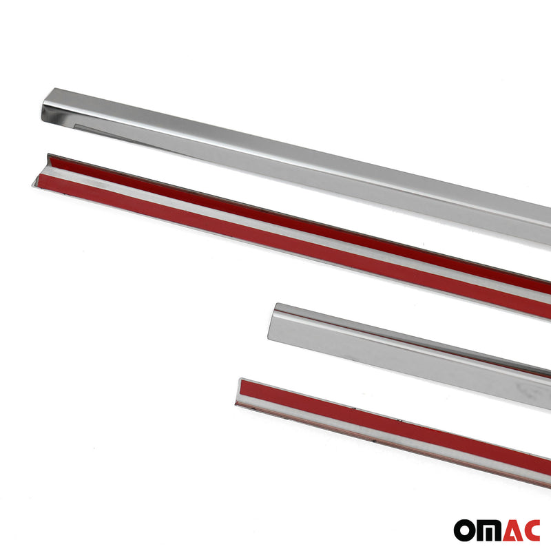 Fensterleisten Zierleisten für Land Rover Discovery 2004-2009 Edelstahl Chrom 4x