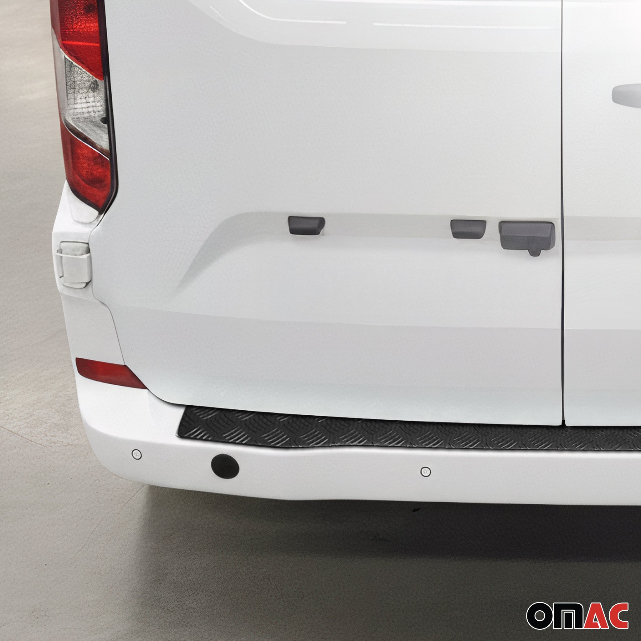 Ladekantenschutz Stoßstange für Ford Transit Custom / Tourneo Custom 2023-26 Alu