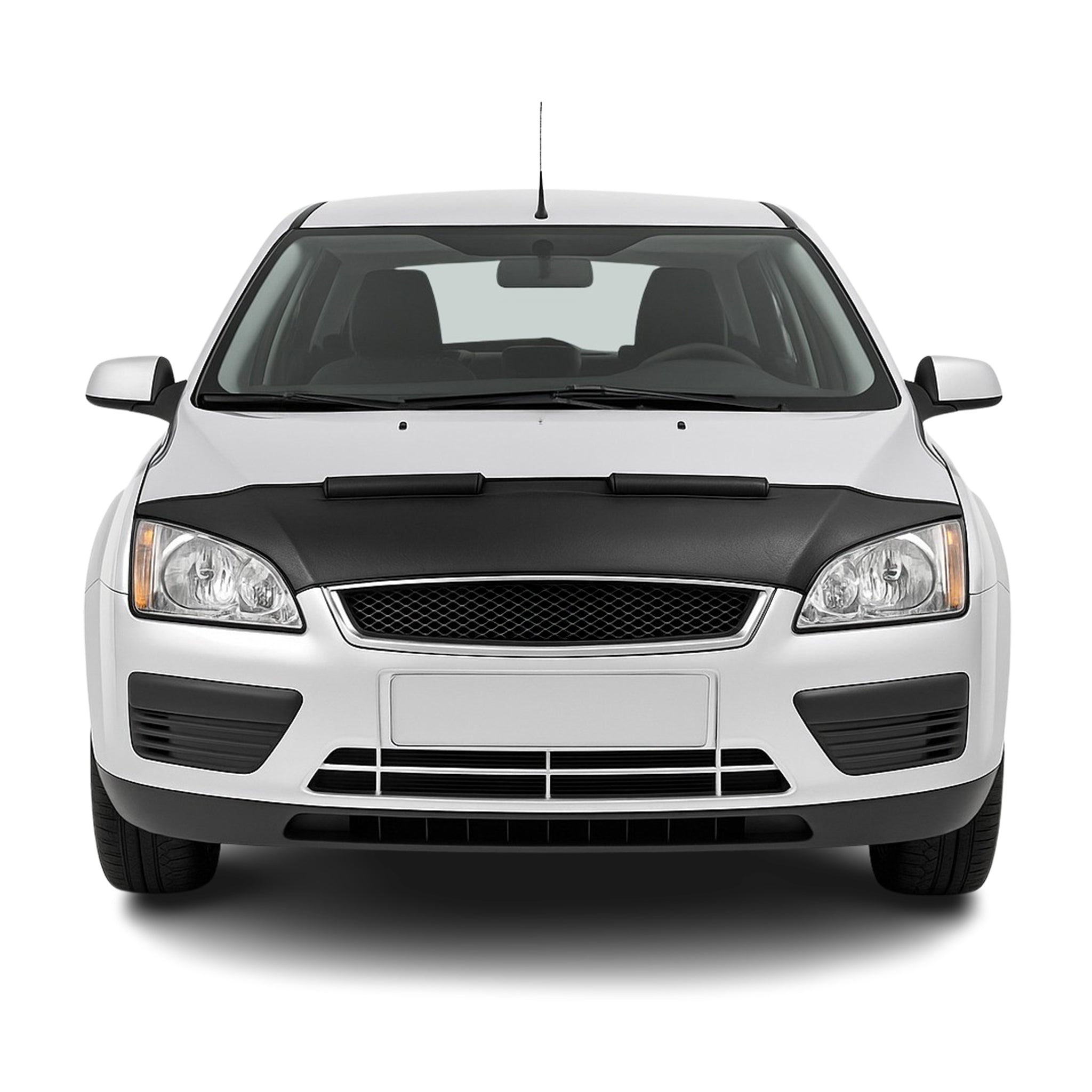 Haubenbra Steinschlagschutz Bonnet Bra für Ford Focus 2004-2008 Schwarz Halb
