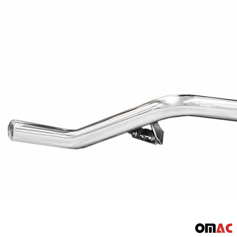 Frontbügel Frontschutzbügel Schutz für Isuzu D-Max 2012-2019 Stahl ABE Silber