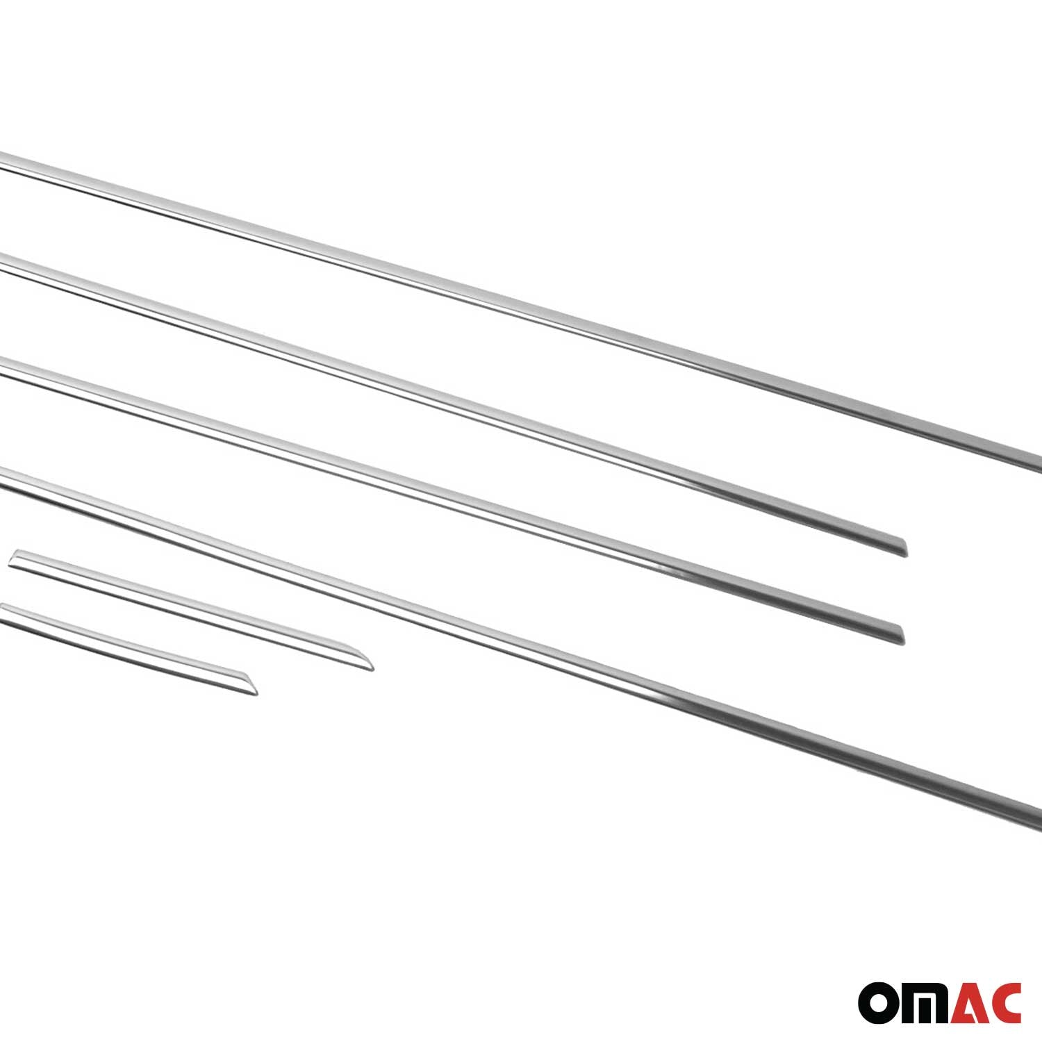 Fensterleisten Zierleisten für Hyundai i30 Schrägheck 2012-2017 Edelstahl 8tlg