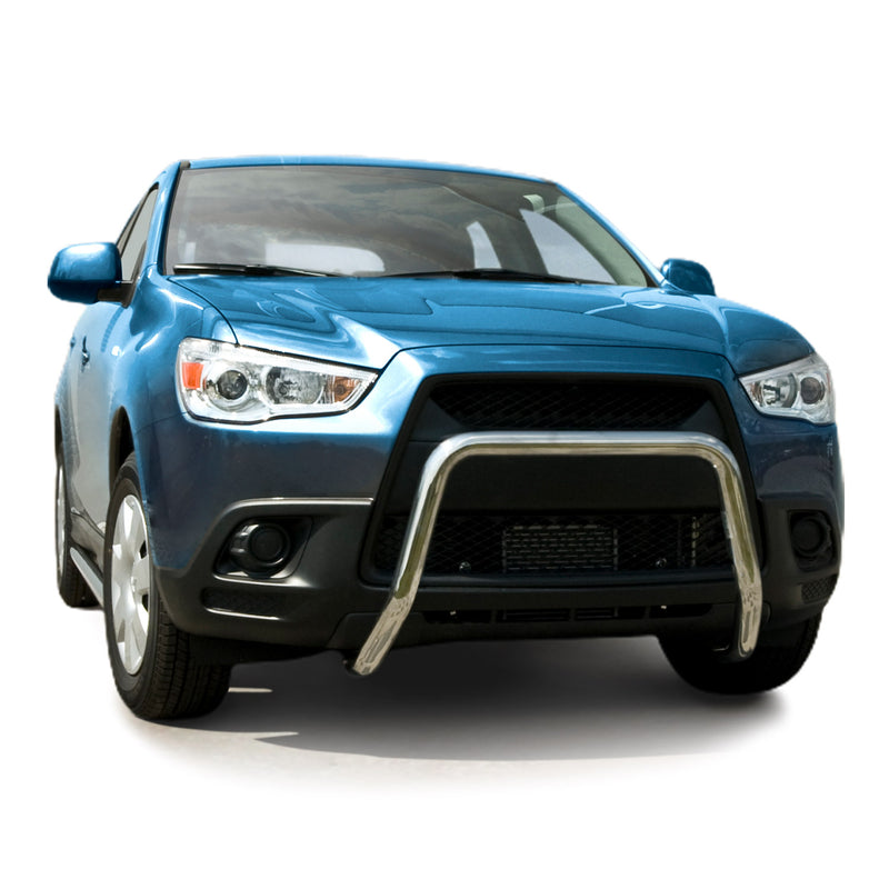 Frontbügel Frontschutzbügel für Mitsubishi ASX 2010-2013 mit ABE Silber