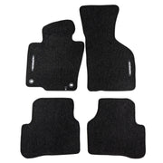 Velours Fußmatten für VW Passat B7 2010-2014 Autoteppich Automatten Schwarz 4tlg