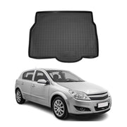 Kofferraummatte Kofferraumwanne für Opel Astra 2004-2014 Gummi TPE Schwarz