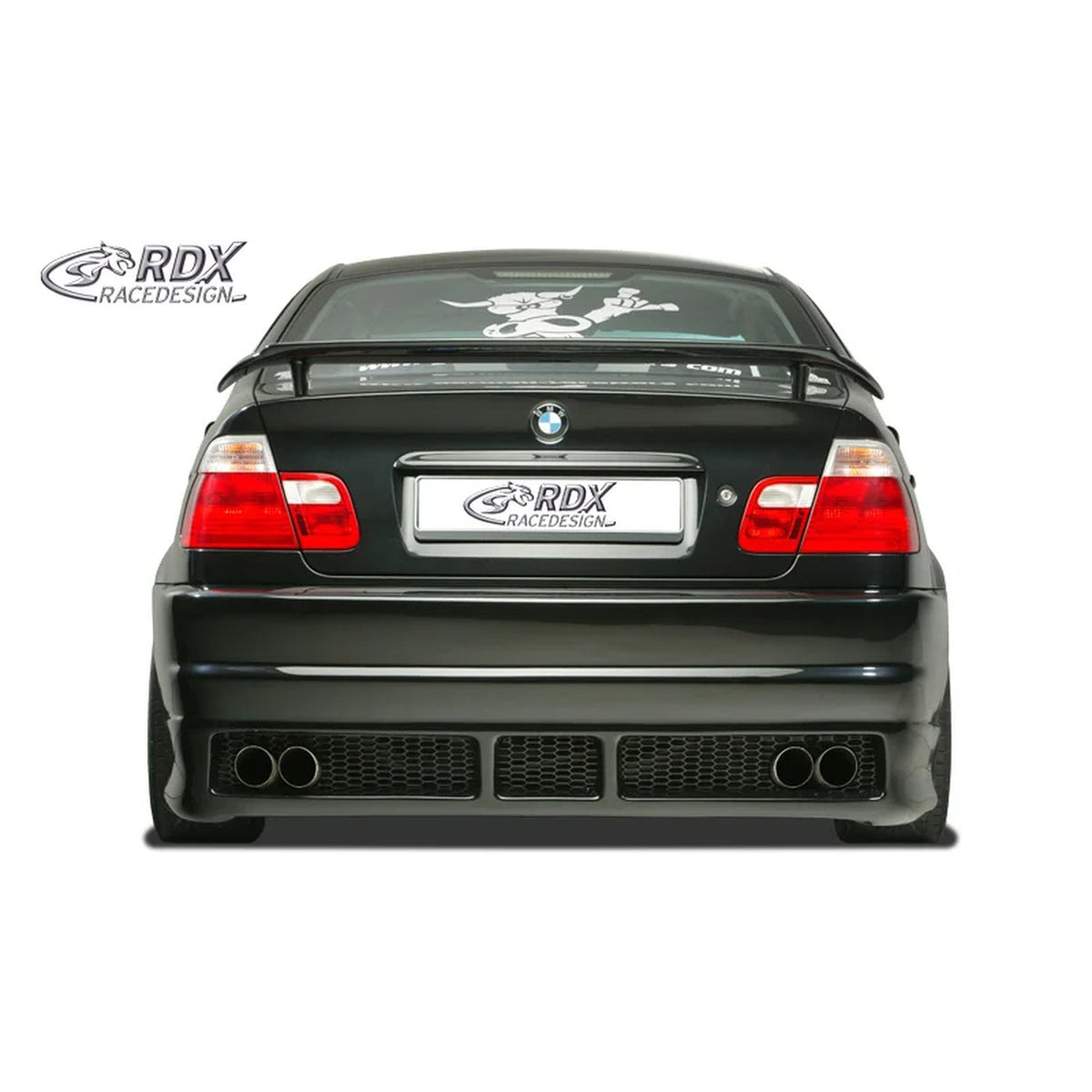 RDX Heckspoiler für BMW 3er E46 Limousine/Coupé/Cabrio High Polyurethan TÜV