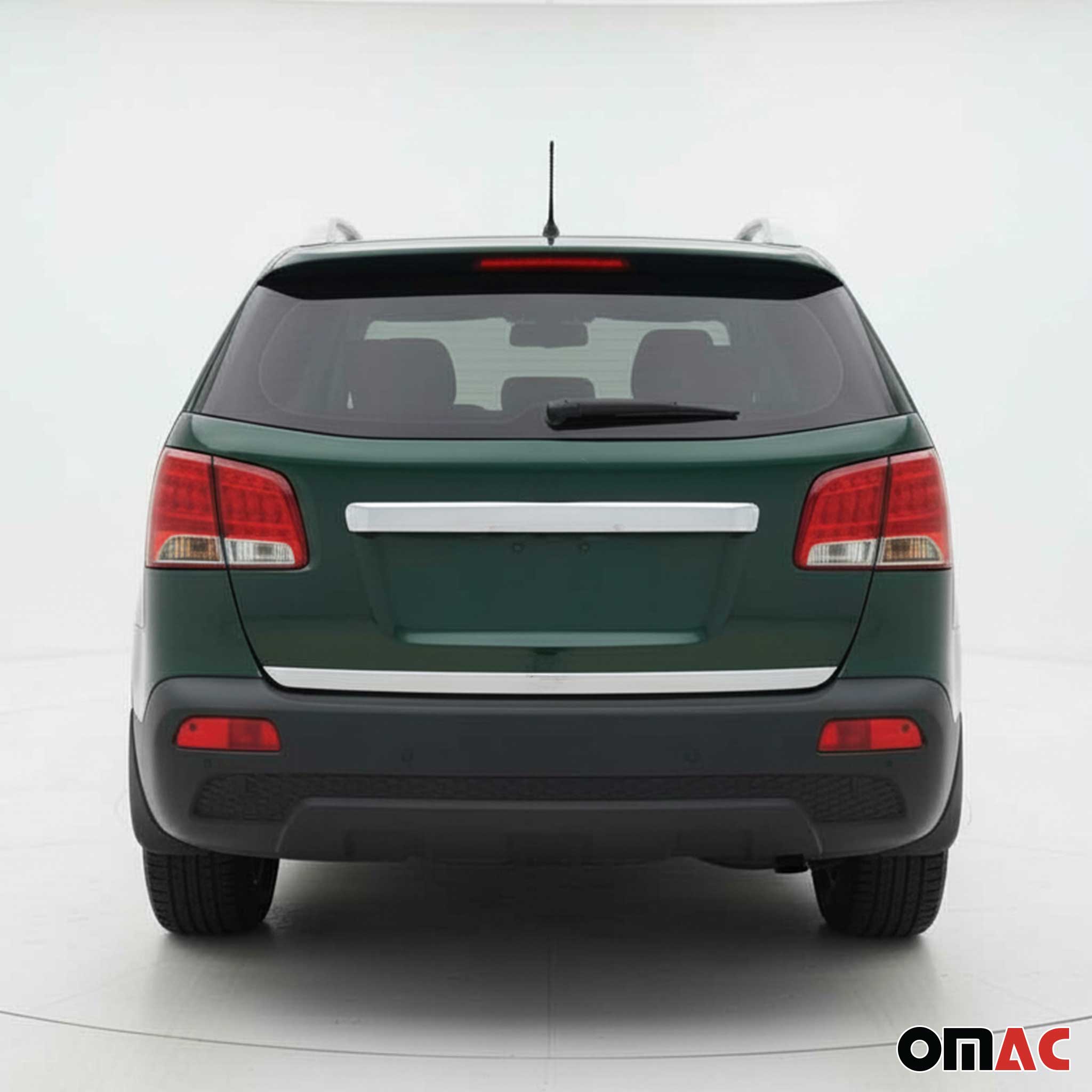 Kofferraumleiste Heckklappe Leiste für Kia Sorento 2009-2013 Chrom Gebürstet