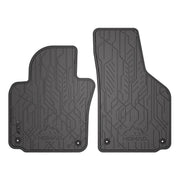 Fußmatten für VW Golf mk5 2003-2009 / Golf mk6 2008-2016 1.Reihe Schwarz 2 tlg