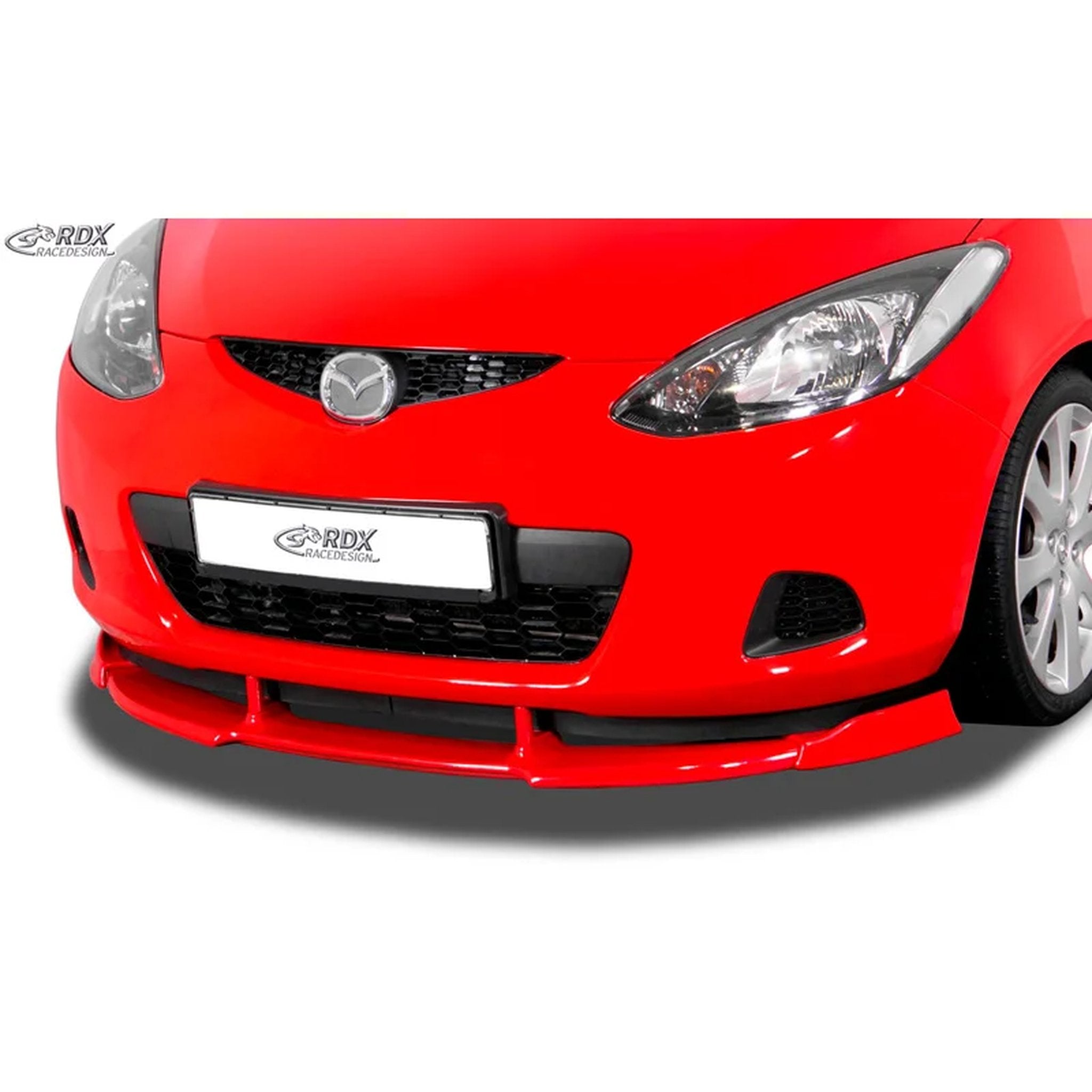 RDX Frontspoiler Vario-X für Mazda 2 DE 2007-2010 Polyurethan TÜV