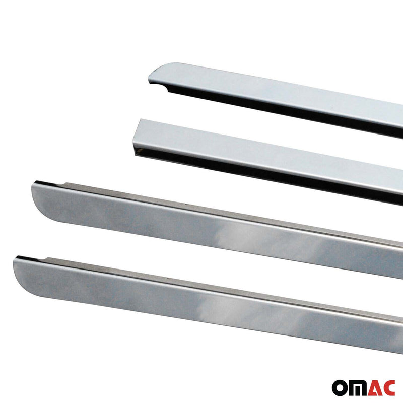 Fensterleisten Zierleisten für Dacia Sandero 2008-2012 Edelstahl Chrom 4tlg