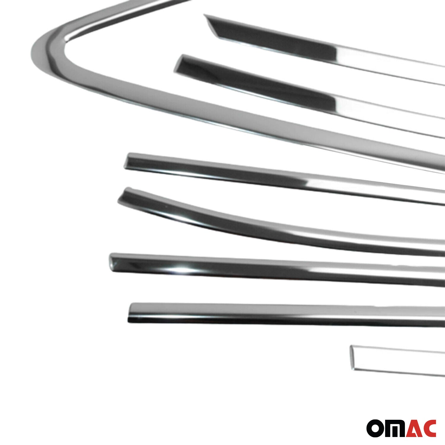 Fensterleisten Fensterrahmen für Hyundai IX35 2010-2024 Edelstahl Chrom 10x