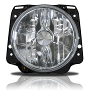 JOM Frontscheinwerfer H4 für VW Golf 2 Klarglas Chrom