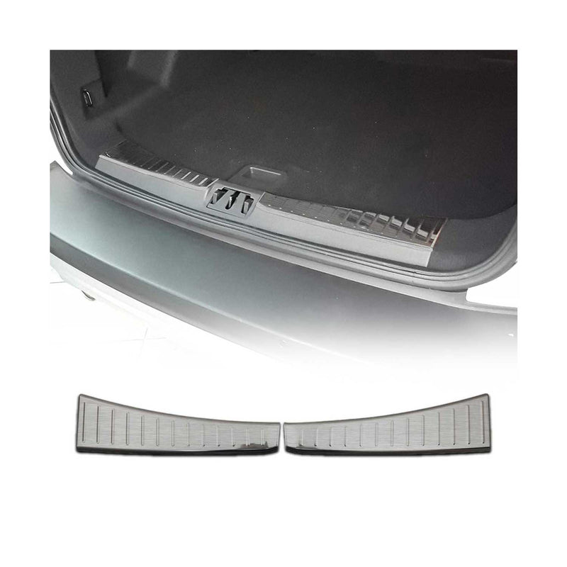 Innen Ladekantenschutz Stoßstange für Ford Kuga 2017-2020 Edelstahl Gebürstet