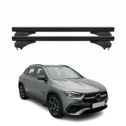 Menabo Dachträger Grundtäger für Mercedes GLA H247 2020-2026 Alu Schwarz 2 tlg