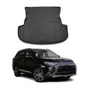 Kofferraummatte Kofferraumwanne für Mitsubishi Outlander 2012-2021 Gummi TPE