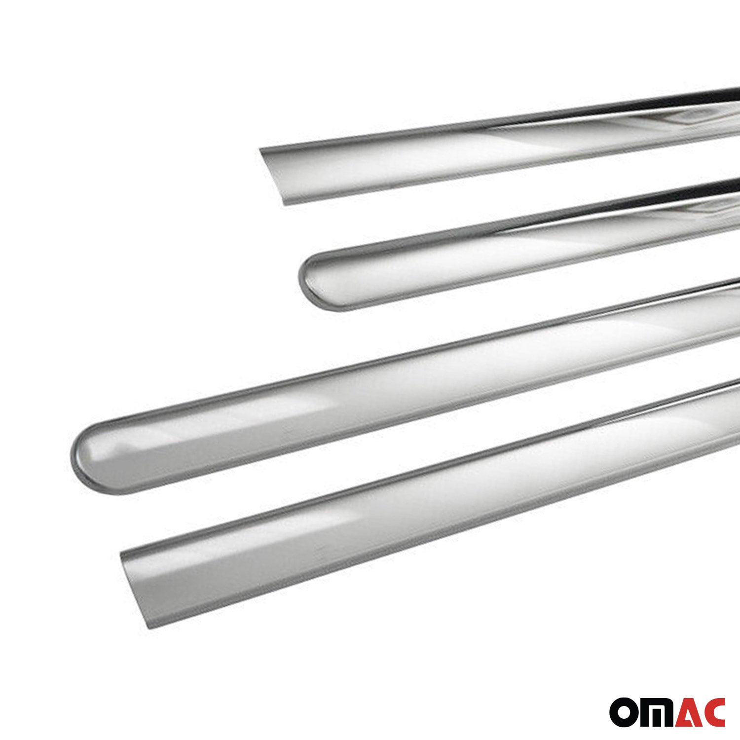Seitentürleiste Türleisten Türschutzleiste für Opel Corsa C 2000-2006 Chrom 4x