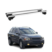 Dachträger Grundtäger für Volvo XC90 mk1 2002-2014 75kg Alu Silber 2 tlg