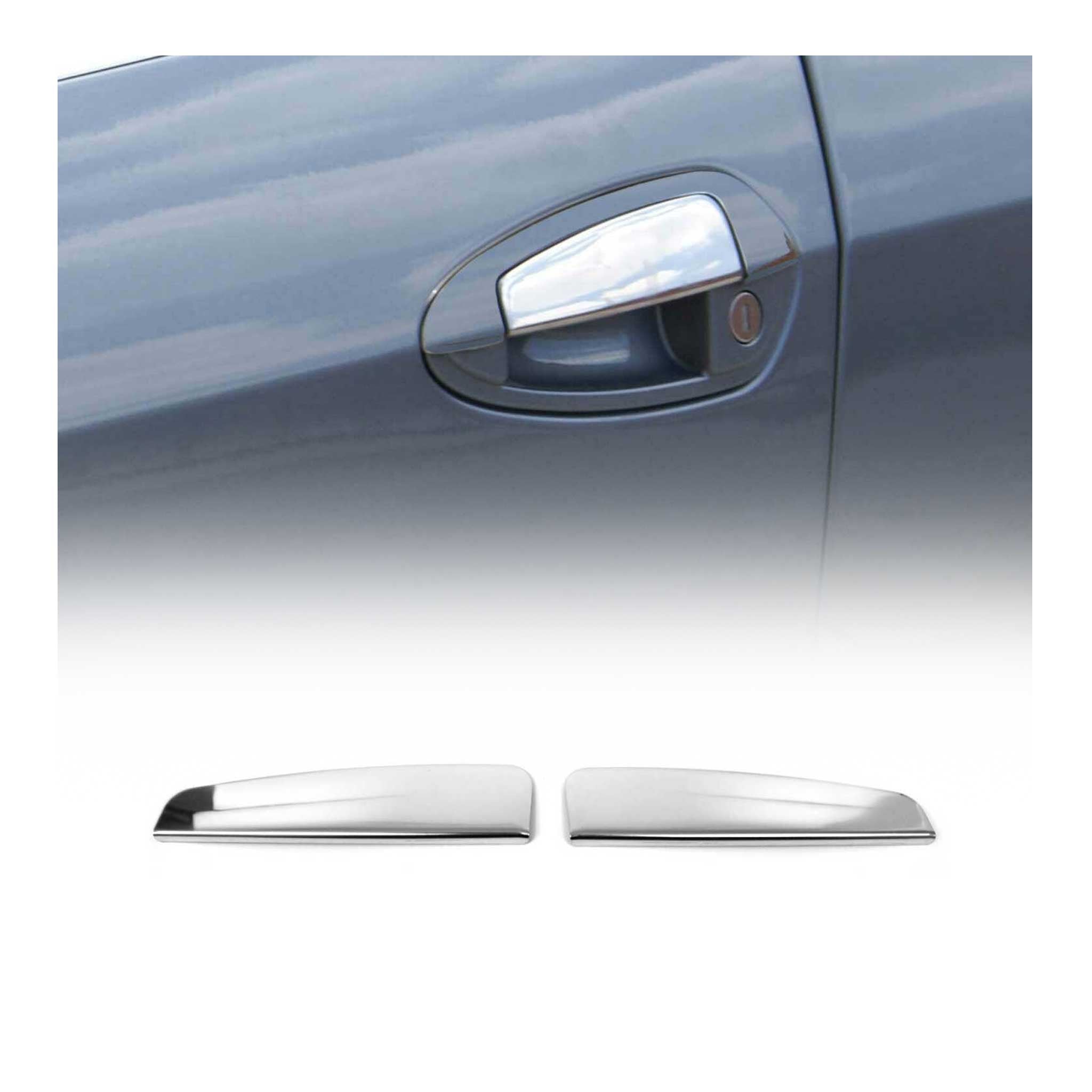 Chrom Türgriff Blende für Fiat Punto Evo 2008-2012 Edelstahl 2tlg