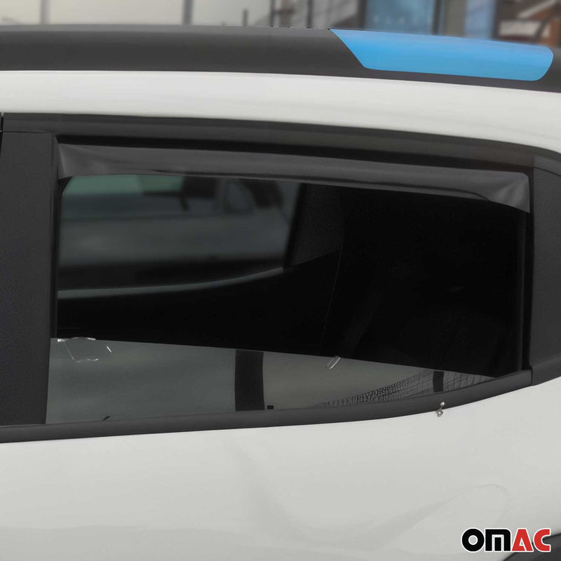 Windabweiser Regenabweiser für Dacia Spring 2021-2025 Dunkel Acryl 4tlg