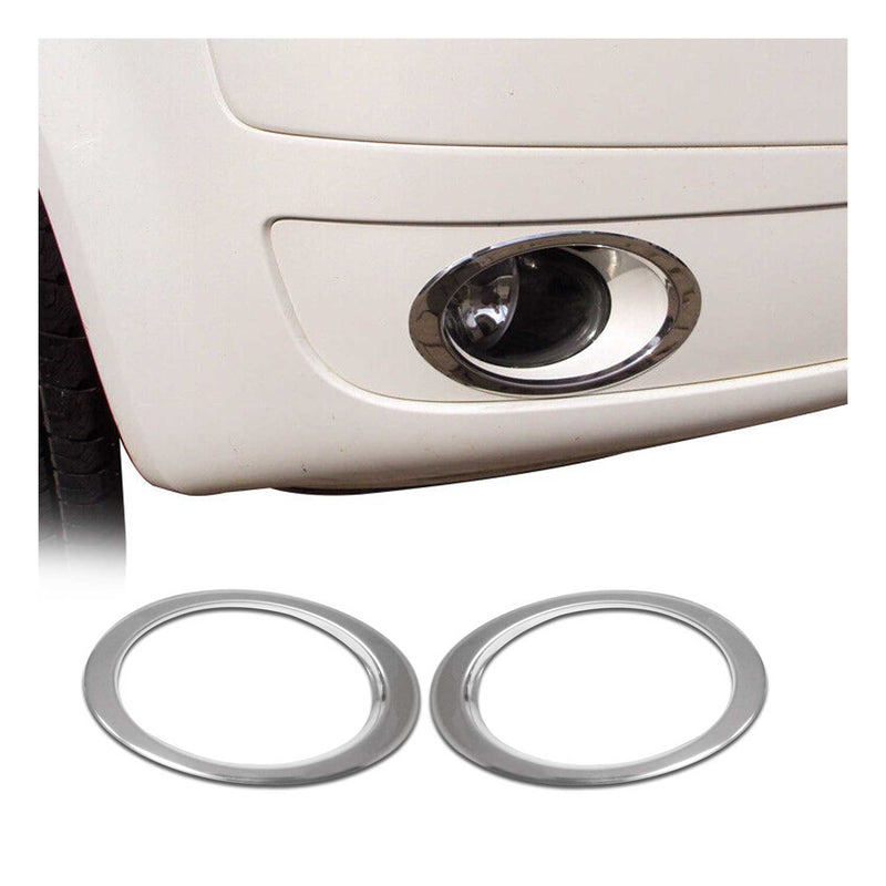 Nebelscheinwerfer Rahmen Umrandung für VW Caravelle T5 2010-2015 Edelstahl 2x