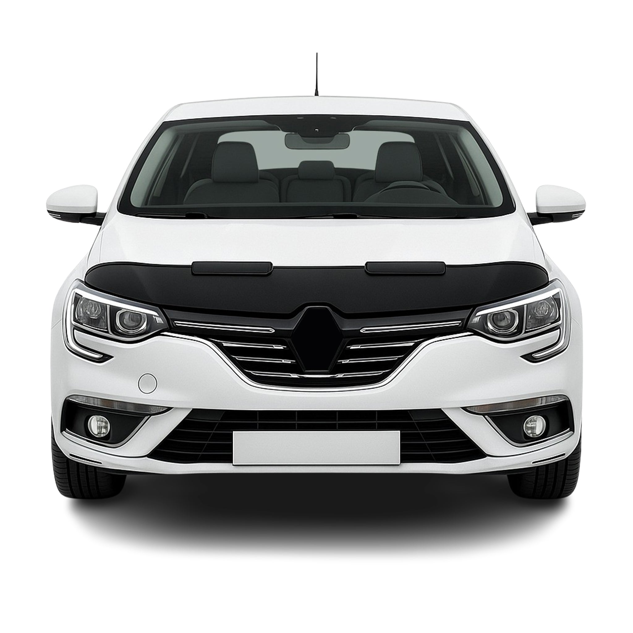 Haubenbra Steinschlagschutz Bonnet Bra für Renault Megane Limo 2016-2022 Halb