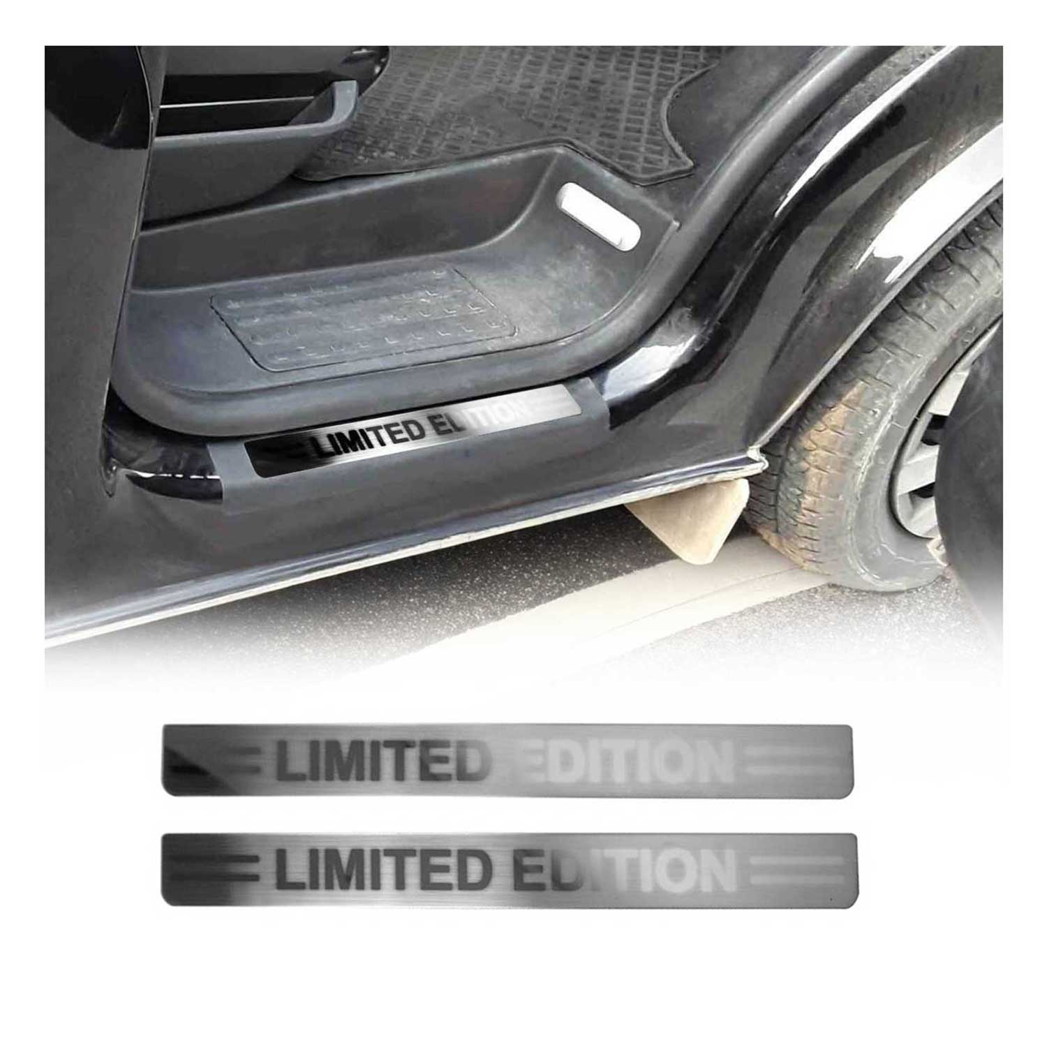 Türschweller Edition für Jeep Avenger / Renegade / Compass Edelstahl Chrom 2x