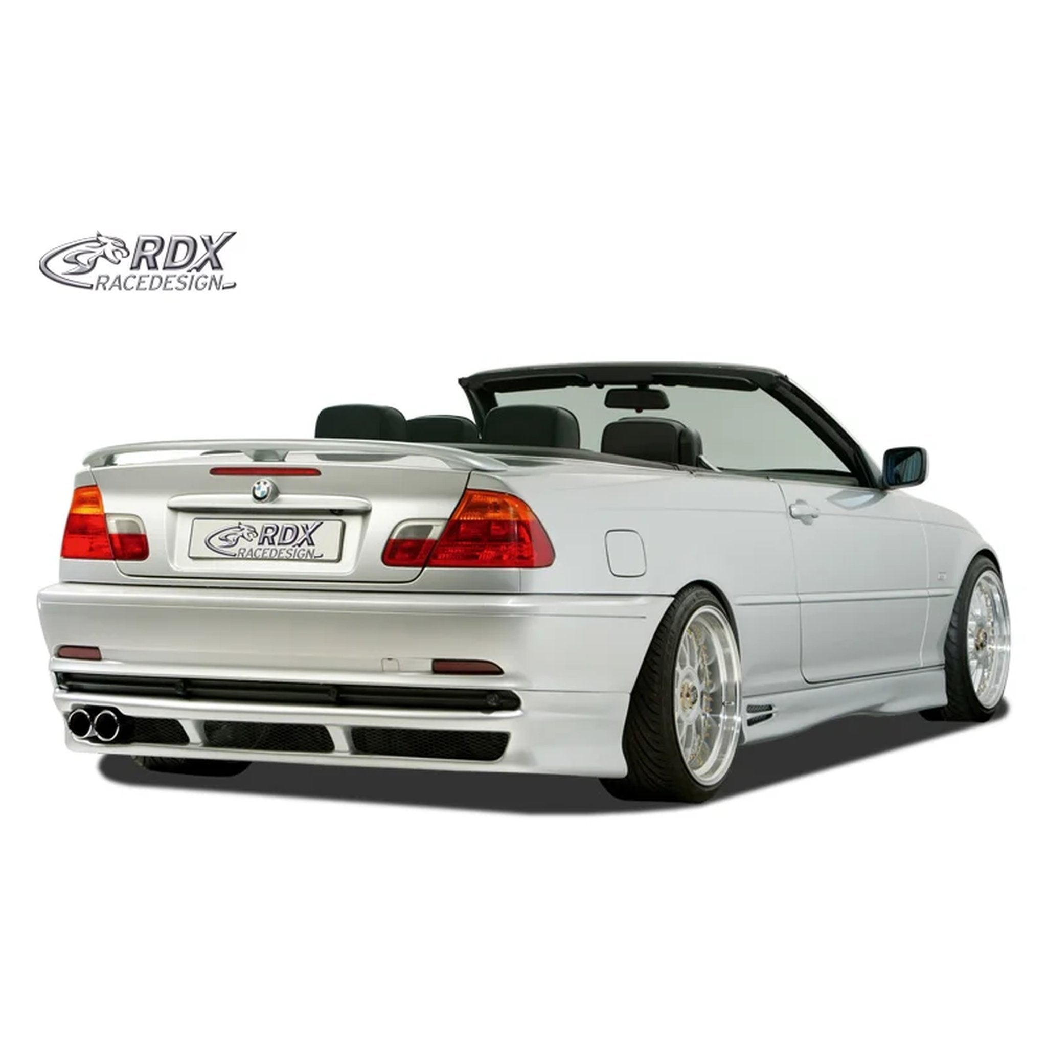 RDX Heckspoiler für BMW 3er E46 Limousine/Coupé/Cabrio Polyurethan TÜV