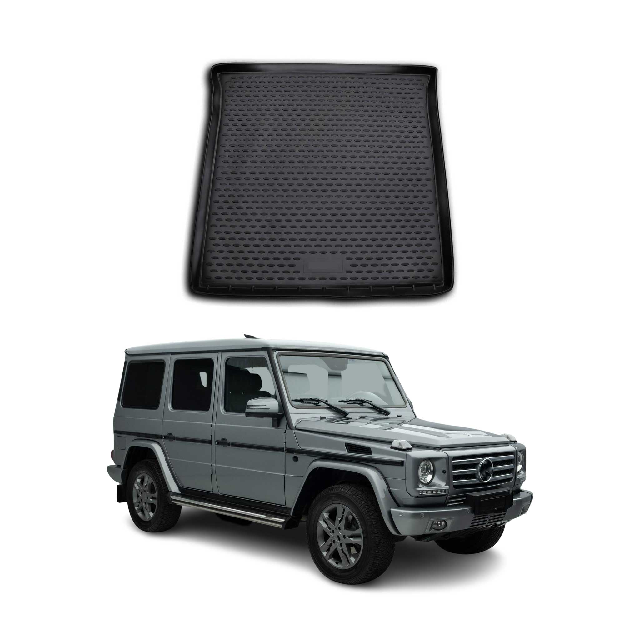 Kofferraummatte Kofferraumwanne für Mercedes G Klasse W463 2019-2024 Gummi TPE