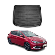 Kofferraummatte Kofferraumwanne für Toyota Auris 2012-2018 Gummi TPE Schwarz