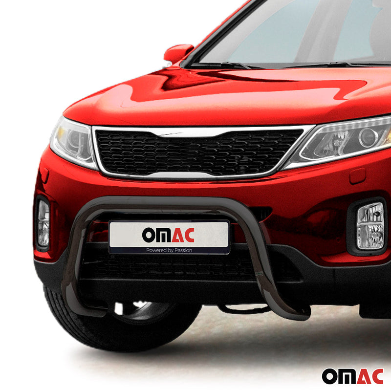 Stahl Frontbügel Frontschutzbügel für Kia Sorento 2012-2015 mit ABE Schwarz