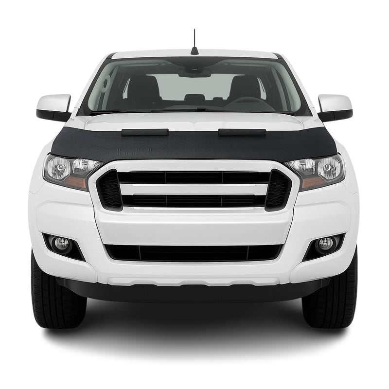 Haubenbra Steinschlagschutz Bonnet Bra für Ford Ranger 2015-2024 Carbon Halb