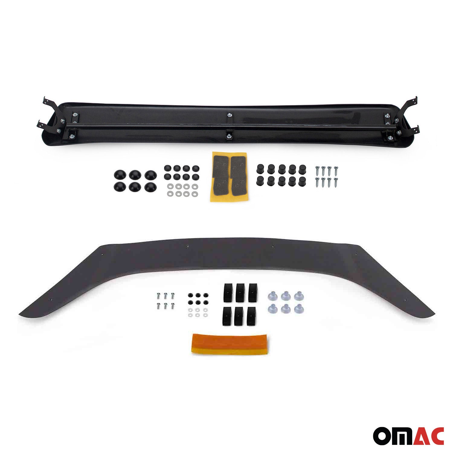 Sonnenblende und Motorhaube Deflektor Set für Ford Tourneo Courier 2014-23 2tlg