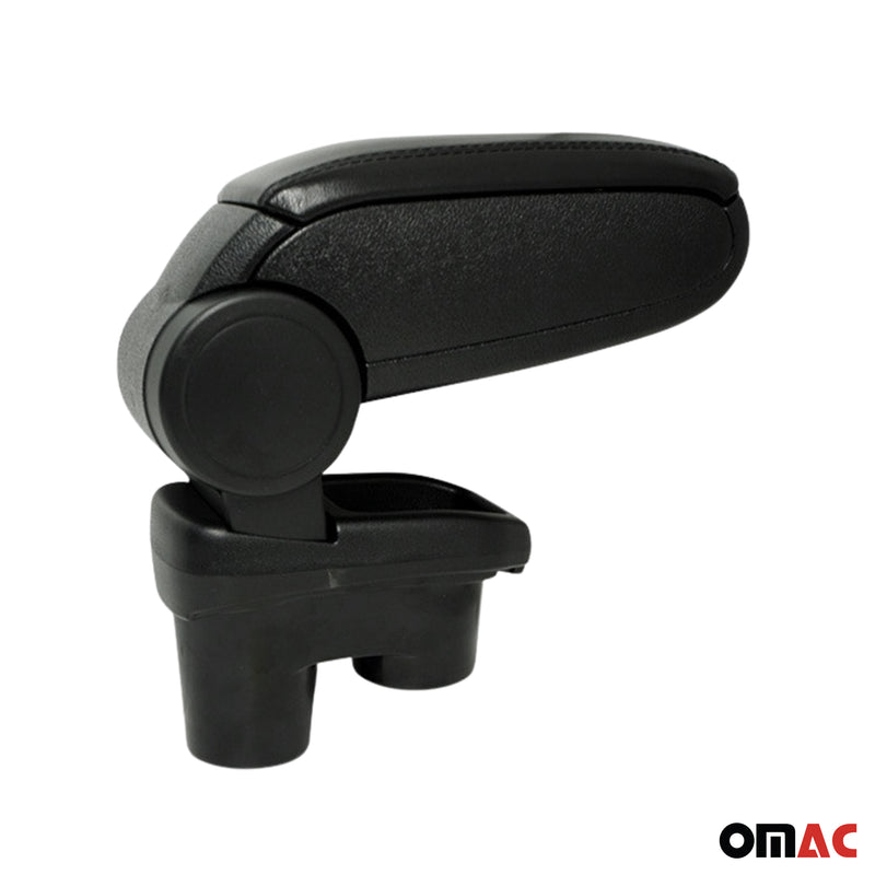 Mittelarmlehne Armlehne für Citroen C-Elysee 2012-2021 PU-Leder ABS Schwarz